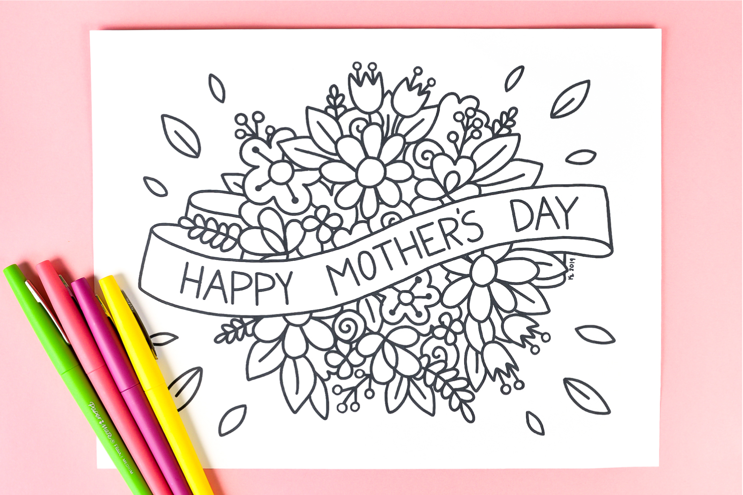 Free Printable Mothers Day Card | i should be mopping the floor