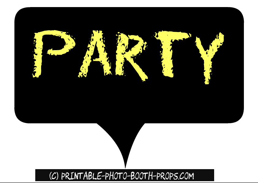 happy new year photo booth props printable