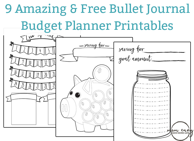 happy planner budget printable free