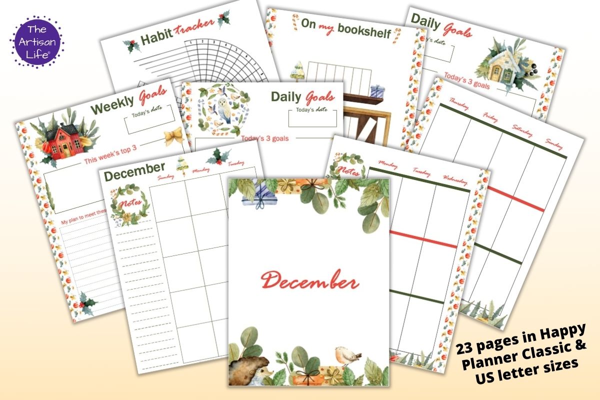 Summer Planner Stickers Printable Kit for Classic Happy Planner ...