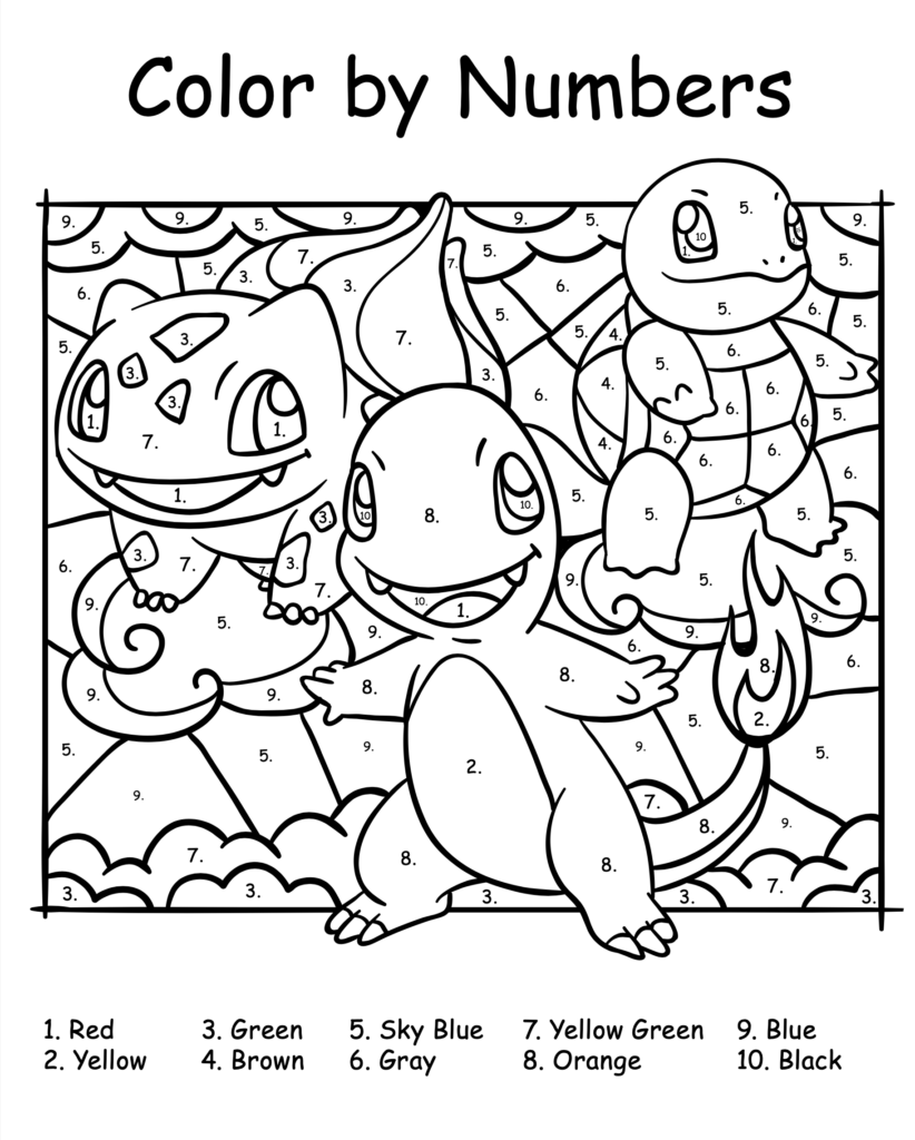 Hard Color By Number Pages Color By Number Coloring Baby Yoda Coloring