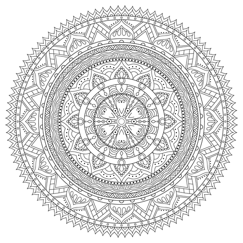 Want a challenge? Get Creative with Hard Mandala Coloring Pages