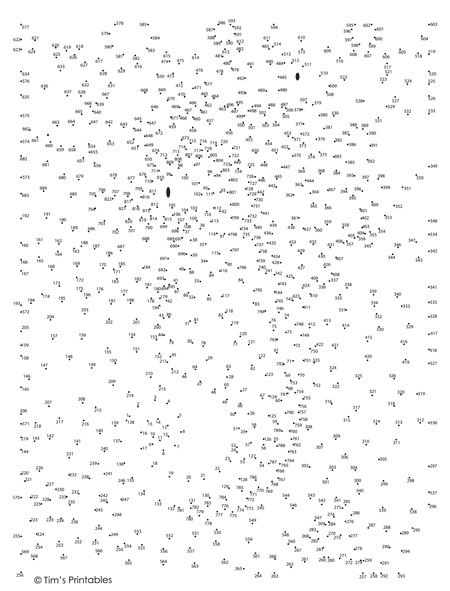 Printable Animal Dot-to-Dots | Connect the Dots for Kids - Tims ...