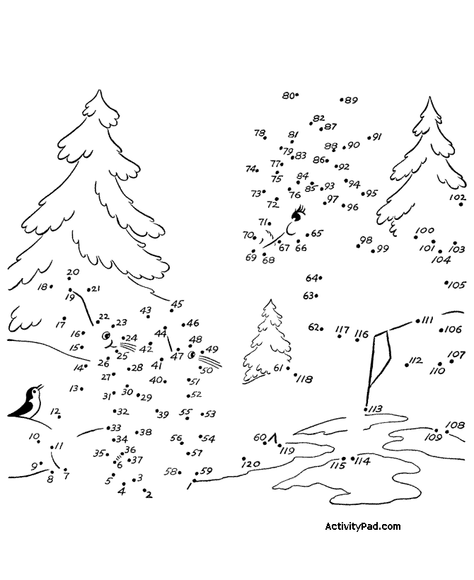 hard connect the dots worksheet