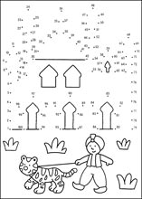 hard dot to dot worksheet for adults