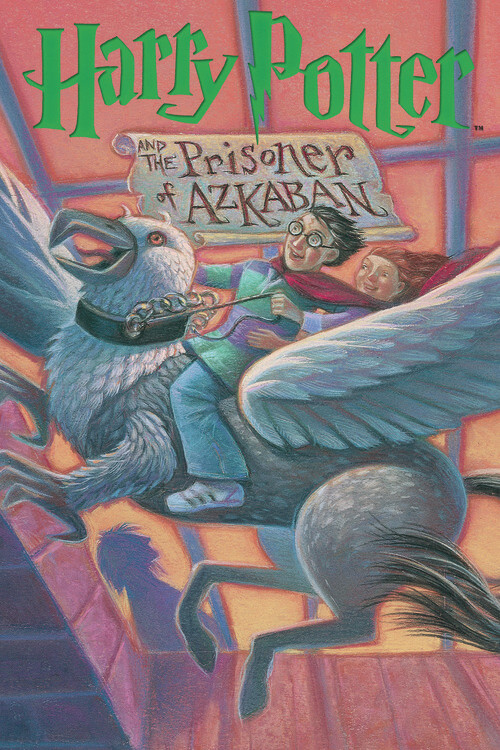 Canvas Wall Art Harry Potter - Prisoner of Azkaban book cover ...