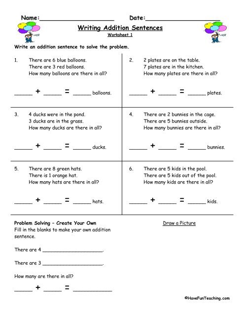 have fun teaching worksheet