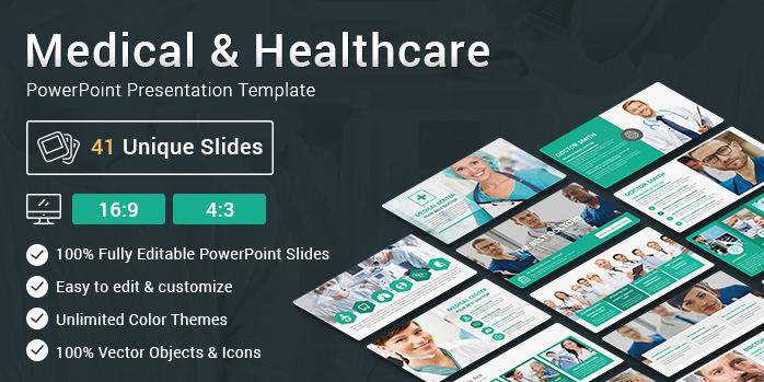 Medical And Healthcare PowerPoint Presentation Template - SlideSalad