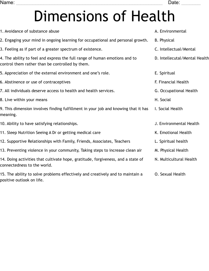 Free health worksheet answers, Download Free health worksheet answers