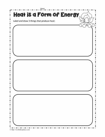 heat worksheet
