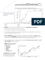 Heating Curve of Water Worksheet | Download Free PDF | Phase ...