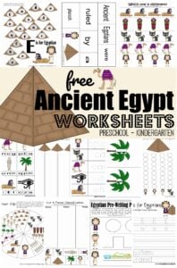 heiroglyphics worksheet