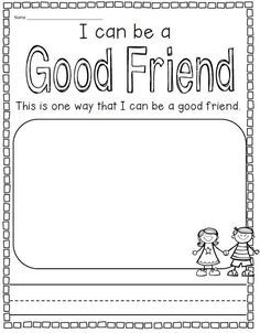 Image result for helping others worksheet kindergarten | School ...