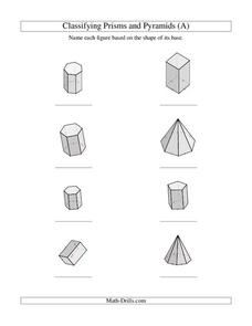 Hexagonal Prism Lesson Plans &  Worksheets Reviewed by Teachers