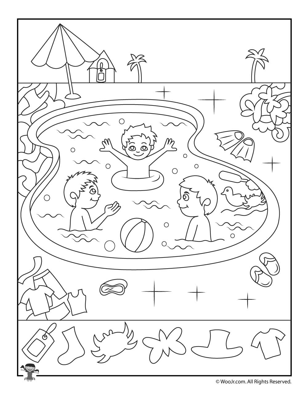 hidden letter p worksheet