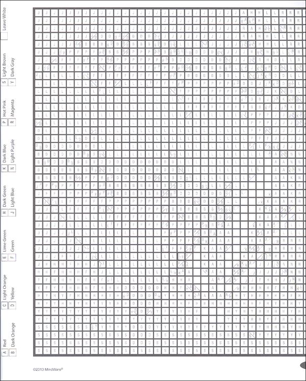 Mystery Mosaics - 10 Free PDF Printables | Printablee