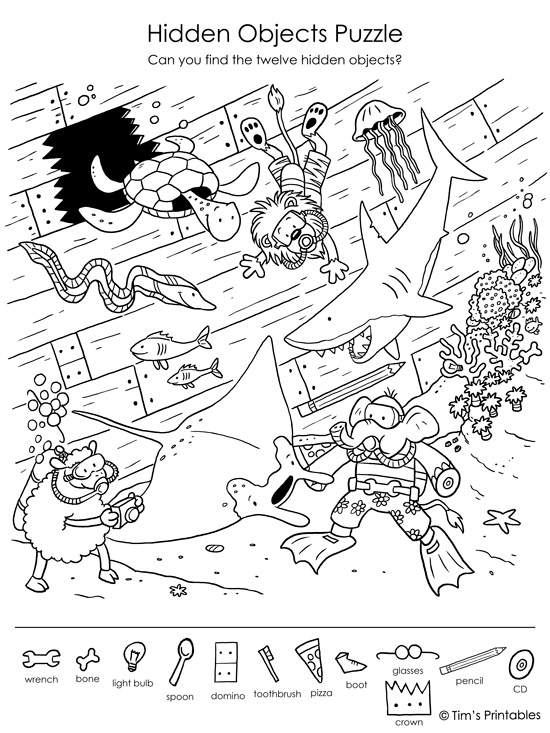 Enjoy an afternoon puzzle break,... - Highlights for Children ...