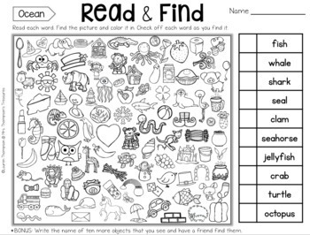 hidden pictures to printable