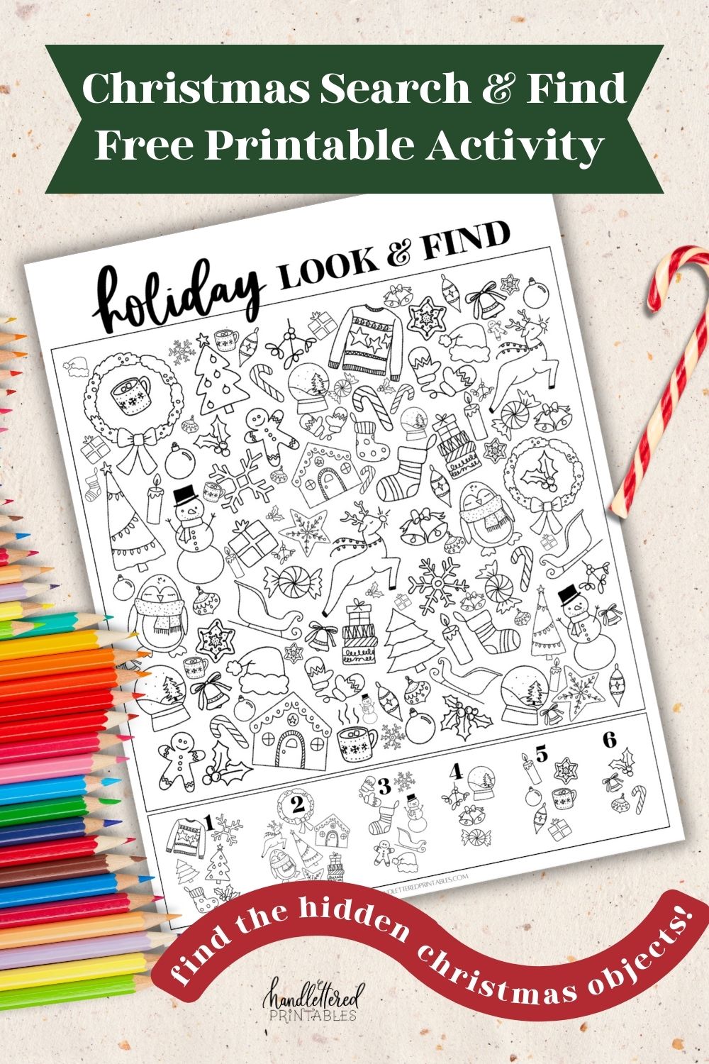hidden pictures to printable