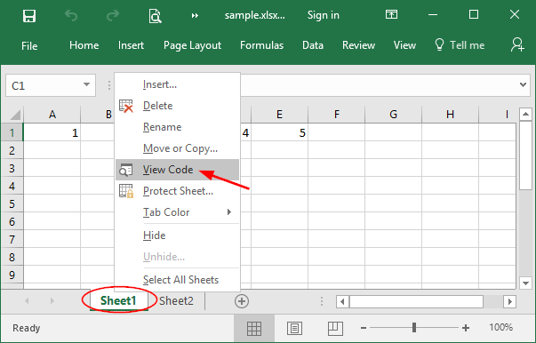 2 Ways to Hide or Unhide Worksheet in Excel 2016 / 2013 / 2010 ...