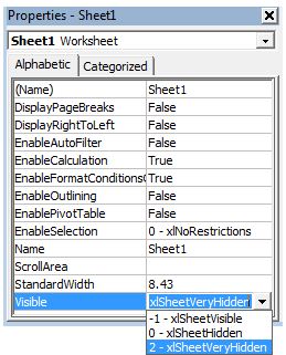 How to hide &  protect Very Hidden Sheets