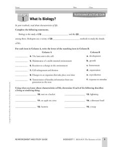 high school biology worksheet pdf