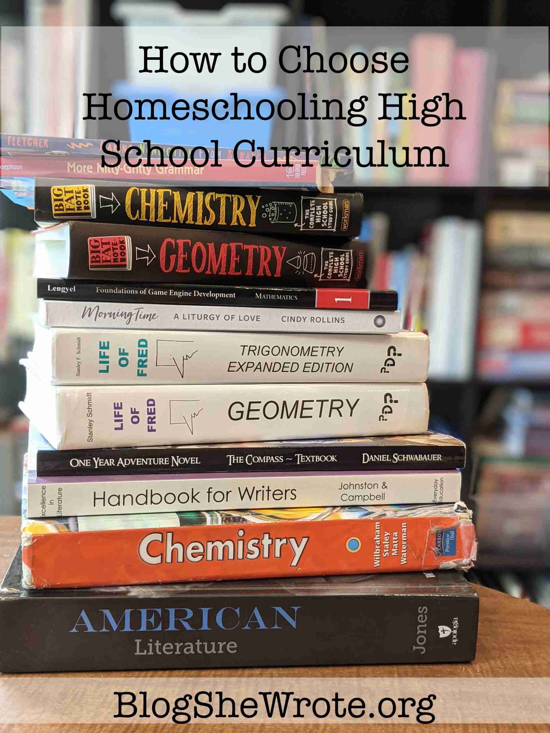 high school curriculum
