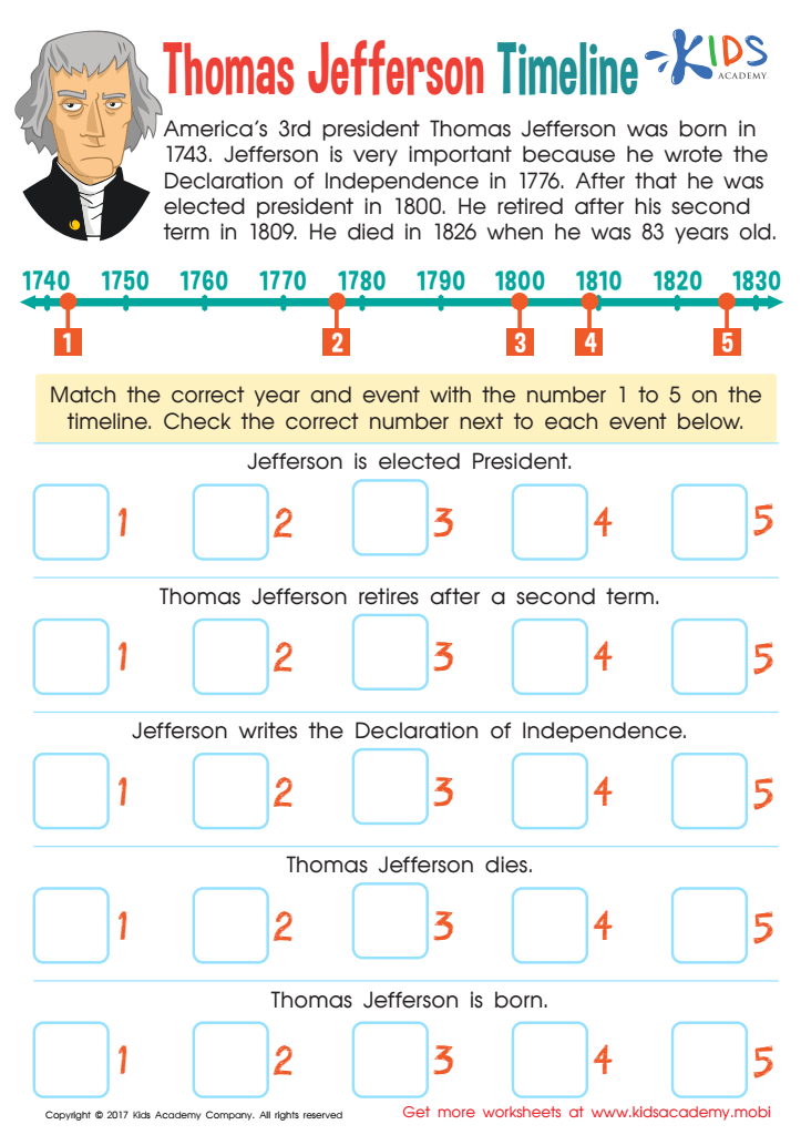 History Worksheets: Free Printable History Worksheets PDF