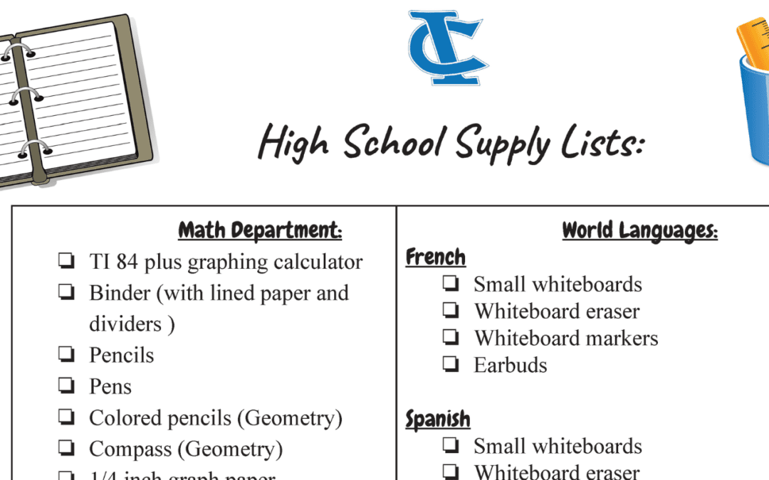 Exquisite goods online purchase High School 20-21 School Supply ...