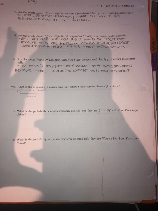 Solved 1. Two thousand randomly selected adults were asked | Chegg.com