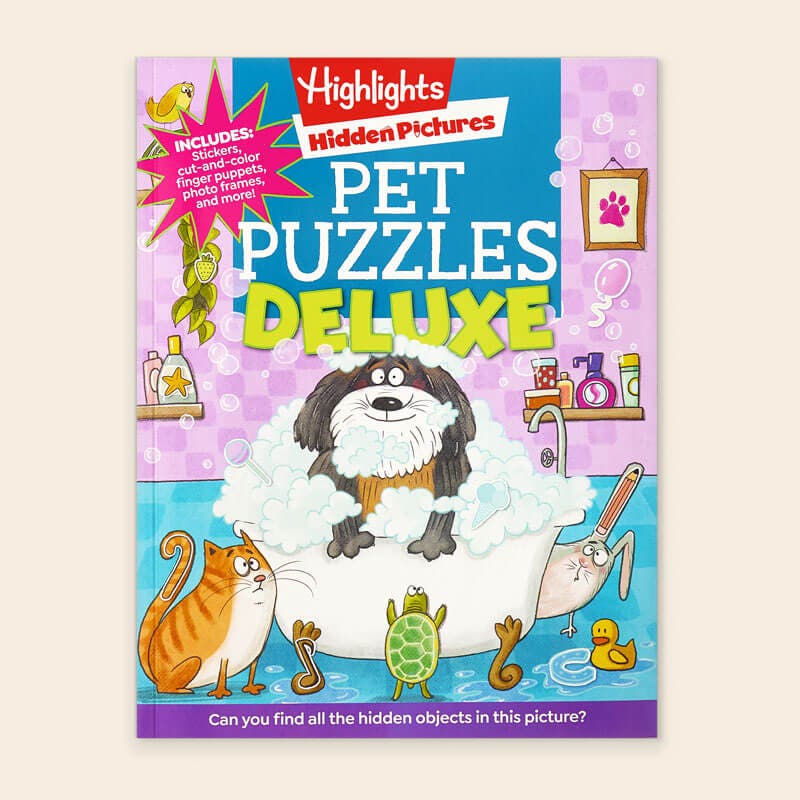 Hidden Pictures Pet Puzzles Deluxe | Highlights for Children