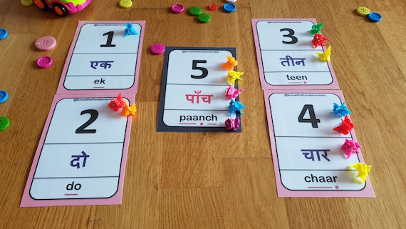 hindi numbers 1 to 100 printable