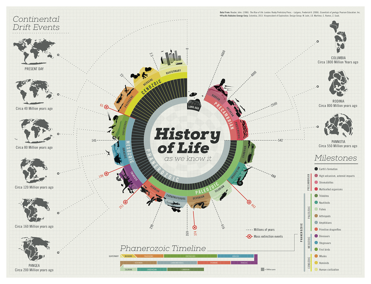 History of Life :: Behance