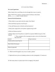 history of the pinata worksheet
