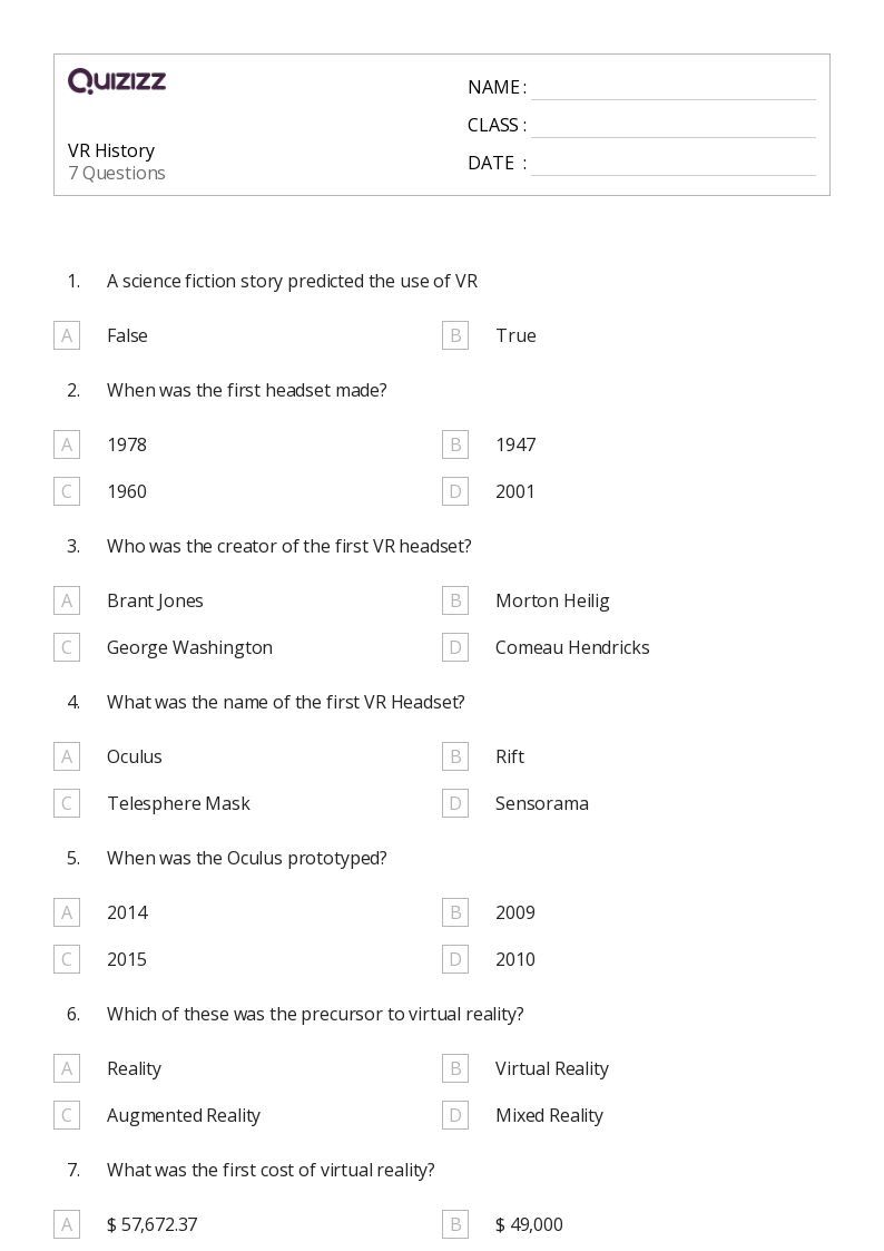 history worksheet for grade 1