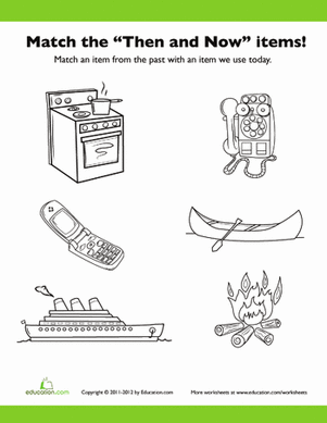 history worksheet for grade 1