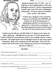 history worksheet