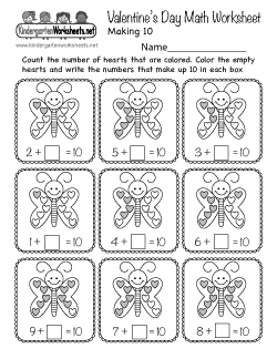 Holiday Worksheets for Kindergarten (Free Printables)