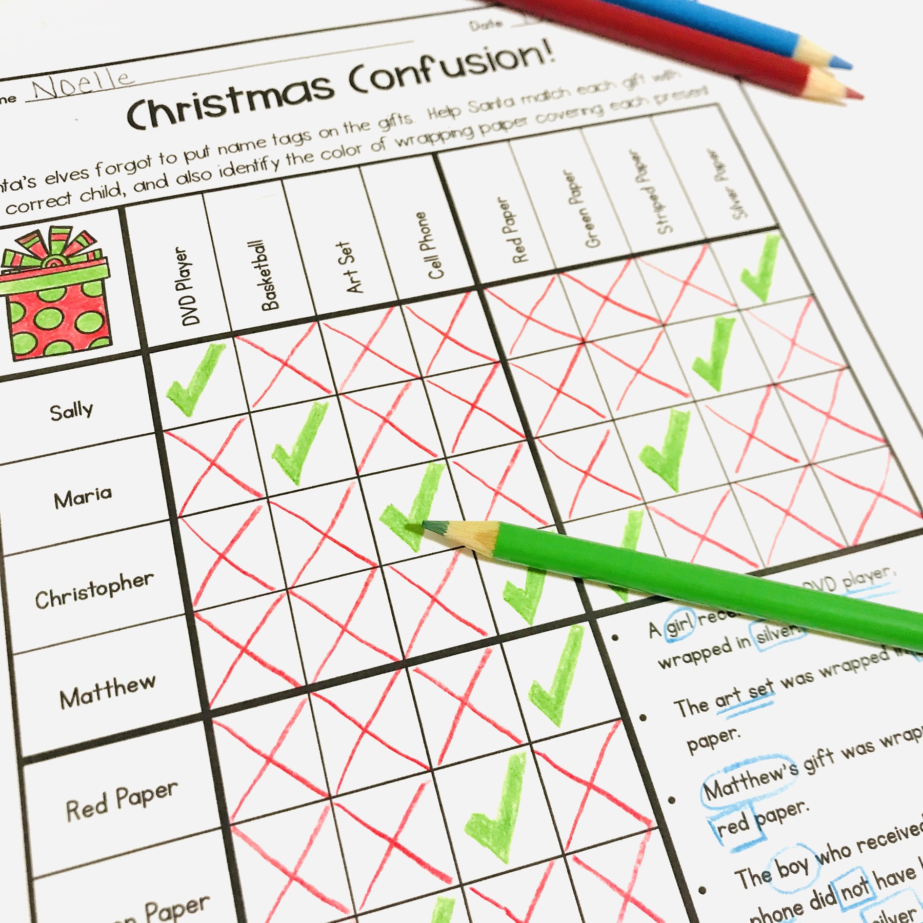 5 Fun Christmas Math Worksheets for Upper Elementary Classrooms ...