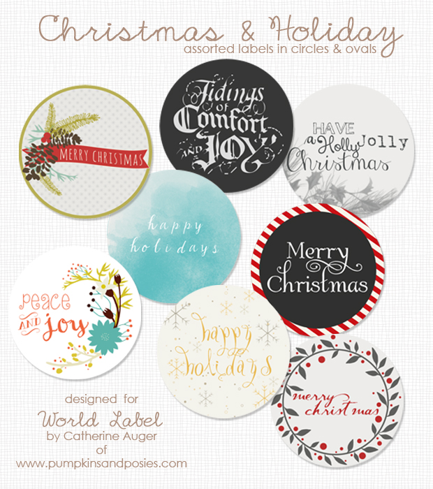 holiday printable name tags template