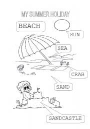 holiday worksheet for kindergarten