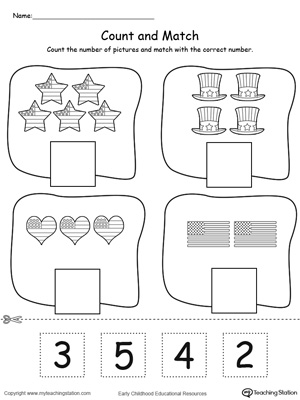 Kindergarten Holidays Printable Worksheets | MyTeachingStation.com
