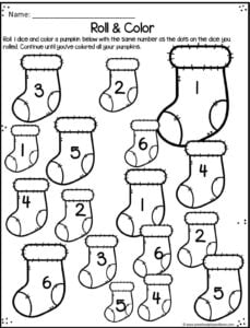 ? FREE Printable Christmas Worksheets for Preschool