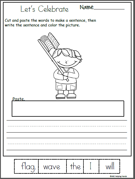 holiday worksheet free
