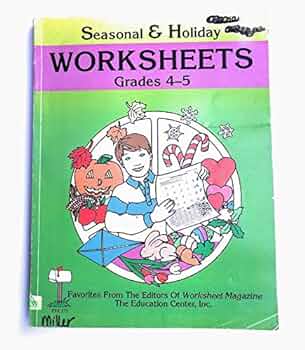 Season and Holiday Worksheets Grades 4 - 5: Irving P. Crump ...