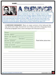 Holocaust Facts, Information &  Worksheets | Lesson Resources for Kids