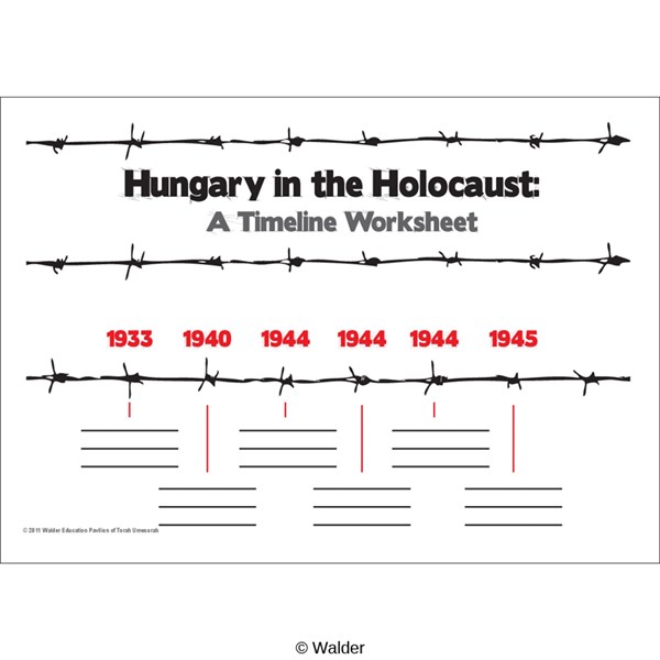 MJHHC-Lesson08-worksheet : Museum of Jewish Heritage — A Living ...