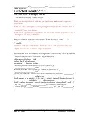dr 2.1.docx - Date Class Name Skills Worksheet Directed Reading ...