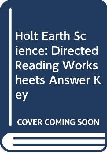 holt earth science worksheet