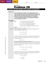 Holt Physics Problem 4D - Hays High School